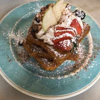 Blue Moon Cafe - Captain Crunch French toast!! So worth the calories! And you can literally smell it a mile away in either direction of the cafe - Breakfast & Brunch Near Me - Baltimore, Maryland