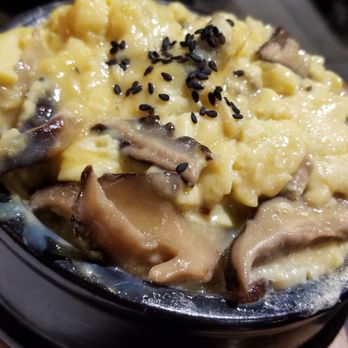 Anto - The egg souffle with mushrooms! - Korean Near Me - New York, New York Anto - The egg souffle with mushrooms! - Korean Near Me - New York, New York