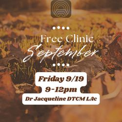 Urban Salt Community Acupuncture Clinic - Free Acupuncture Clinic September 2025