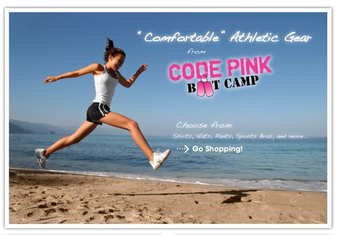 Code Pink Women's Fitness Boot Camp Logo