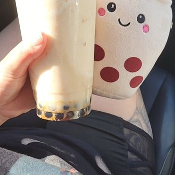 Bobalicious - Banana milk tea with boba - Desserts Near Me - Modesto, California