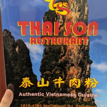 Thai Son Restaurant - Vietnamese Near Me - Richmond, British Columbia