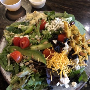 Kitchen 527 - Design a side salad any way you like from the salad bar, a $3 upgrade from fries. - Bars Near Me - South Haven, Michigan Kitchen 527 - Design a side salad any way you like from the salad bar, a $3 upgrade from fries. - Bars Near Me - South Haven, Michigan