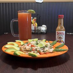 Coco's Taqueria - Tostada de ceviche