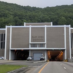 East River Mountain Tunnel - East River Mountain Tunnel, heading northbound