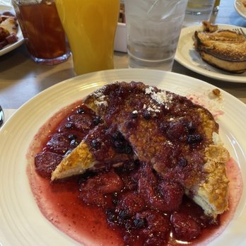 The Pantry Dos - Stuffed French Toast stuffed with Cream Cheese. - American Near Me - Santa Fe, New Mexico The Pantry Dos - Stuffed French Toast stuffed with Cream Cheese. - American Near Me - Santa Fe, New Mexico