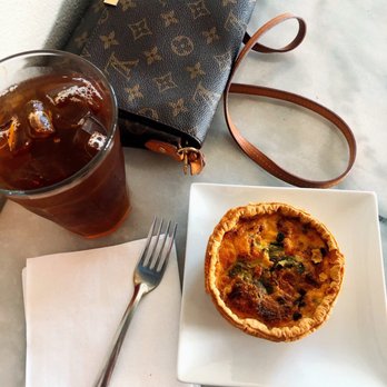 Fresh Flours - bacon quiche and iced tea - Coffee & Tea Near Me - Seattle, Washington Fresh Flours - bacon quiche and iced tea - Coffee & Tea Near Me - Seattle, Washington
