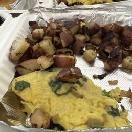 Spinach omelet add onion Spinach omelet add onion