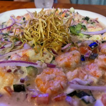 Mariskinky - Ceviche with garlic and onion - Seafood Near Me - Playa del Carmen, ROO