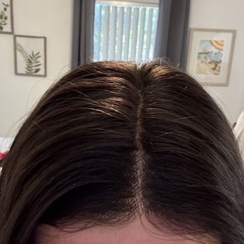 Custom Hair - Horrible quality, the part is horrendous...looks not natural - Hair Loss Centers Near Me - Tampa, Florida
