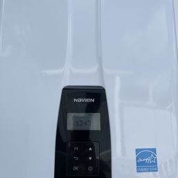 The display. Easily and simple temperature adjustments. The display. Easily and simple temperature adjustments.