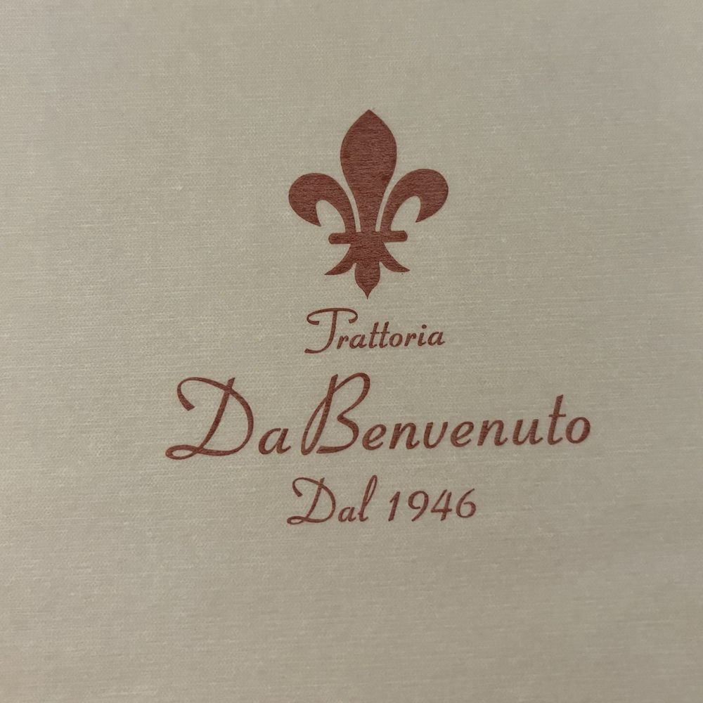 Trattoria Da Benvenuto - The custom napkin on table - Tuscan Near Me - Florence, FI Trattoria Da Benvenuto - The custom napkin on table - Tuscan Near Me - Florence, FI