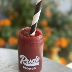 Rude Burger - Cherry Old Fashioned Slushy