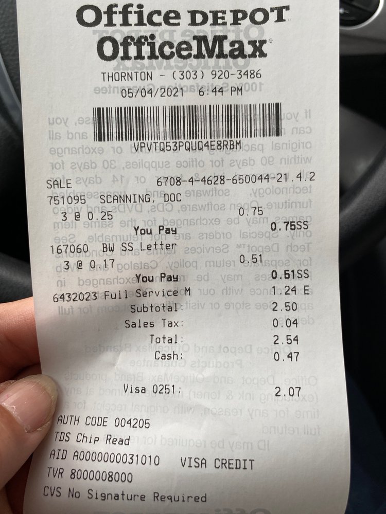 OFFICEMAX Updated August 2024 12 Reviews 801 E 120th Ave, Denver