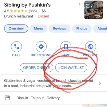Sibling by Pushkin's - Google "Sibling by Pushkin's" to join the virtual waitlist! - New American Near Me - Sacramento, California Sibling by Pushkin's - Google "Sibling by Pushkin's" to join the virtual waitlist! - New American Near Me - Sacramento, California