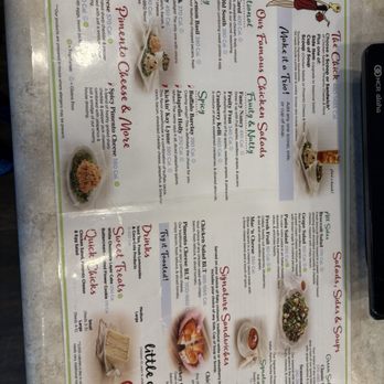 Chicken Salad Chick - Menu at restaurant - Desserts Near Me - Temple, Texas