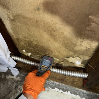 Allstate Environmental Solutions - Mold and elevated moisture detected in wall - Damage Restoration Near Me - Glendora, California