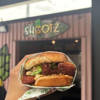Shootz - Spicy Kimchi Butter Katsu Chicken - Hawaiian Near Me - Long Beach, California Shootz - Spicy Kimchi Butter Katsu Chicken - Hawaiian Near Me - Long Beach, California