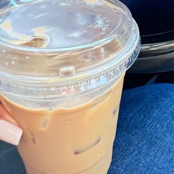 Wrigley Coffee - Iced Vanilla Latte with oat milk, honey and lite cinnamon (9/20/22) Thanks Riley (: - Coffee & Tea Near Me - Long Beach, California Wrigley Coffee - Iced Vanilla Latte with oat milk, honey and lite cinnamon (9/20/22) Thanks Riley (: - Coffee & Tea Near Me - Long Beach, California