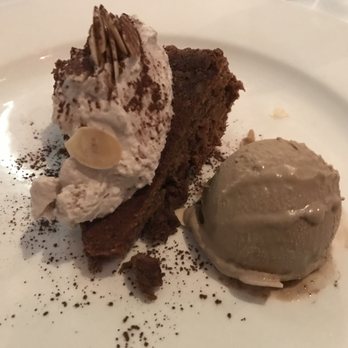 Shiro - Chocolate Soufflé cake with coffee ice cream. - Asian Fusion Near Me - South Pasadena, California Shiro - Chocolate Soufflé cake with coffee ice cream. - Asian Fusion Near Me - South Pasadena, California