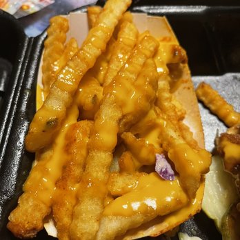 Dave's Hot Chicken - Lazy disgusting soggy cold fries. - Chicken Shop Near Me - Fullerton, California Dave's Hot Chicken - Lazy disgusting soggy cold fries. - Chicken Shop Near Me - Fullerton, California