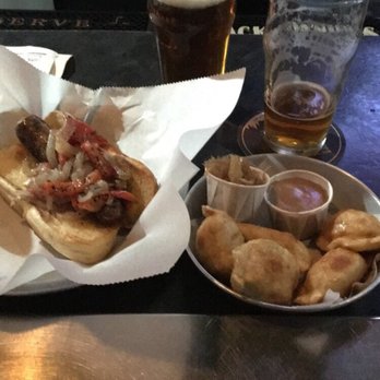 Camino - Andouille sausage, potato & cheddar pierogis - Diners Near Me - Milwaukee, Wisconsin