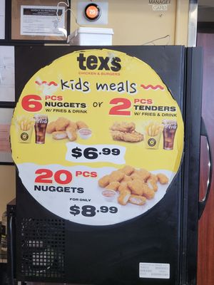 Menu photo 5 Tex's Chicken & Burgers Centereach, NY Menu photo 5 Tex's Chicken & Burgers Centereach, NY