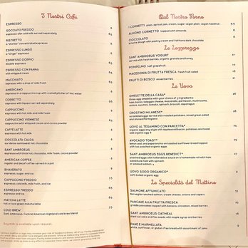 Sant Ambroeus Madison - Menu - Italian Near Me - New York, New York Sant Ambroeus Madison - Menu - Italian Near Me - New York, New York