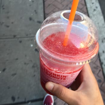 Dunkin' - strawberry coollata to go - Coffee & Tea Near Me - Union City, New Jersey Dunkin' - strawberry coollata to go - Coffee & Tea Near Me - Union City, New Jersey