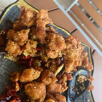Joyee's Dumpling House - Spicy Crispy Chicken - tender & flavorful - Chinese Near Me - Vista, California