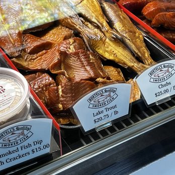 Bortell's Fisheries - Smoked Fish - Seafood Markets Near Me - Ludington, Michigan