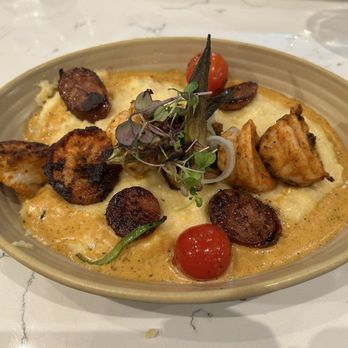 Milk & Honey - Chef Sammy's Award Winning Shrimp & Grits - Southern Near Me - Hampton, Virginia Milk & Honey - Chef Sammy's Award Winning Shrimp & Grits - Southern Near Me - Hampton, Virginia