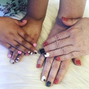 Gloss & Feathers - The perfect nails for our Disney vacation - Nail Salons Near Me - Phoenix, Arizona Gloss & Feathers - The perfect nails for our Disney vacation - Nail Salons Near Me - Phoenix, Arizona