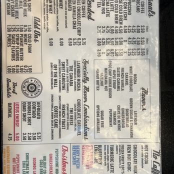 Coffee Grind - Menu - Coffee & Tea Near Me - Port St. Lucie, Florida Coffee Grind - Menu - Coffee & Tea Near Me - Port St. Lucie, Florida