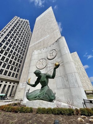 The Spirit of Detroit by null