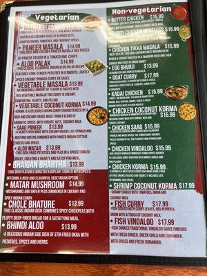 Menu photo 1 Roots Indian Restaurant and Bar Sparks, NV Menu photo 1 Roots Indian Restaurant and Bar Sparks, NV