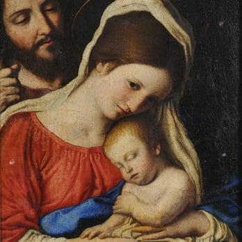 Fairfield Auction - Sassoferrato (1605-1685), sold for $184,000. - Antiques Near Me - Monroe, Connecticut