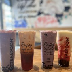Yelp Elite Experience at Teaspoon - Green Valley location - Taro Strawberry Thai I e Tea