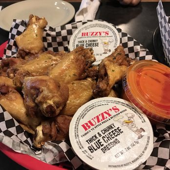 Buzzy's Pizza - Buttery garlic wings with medium sauce on the side - Pizza Near Me - Niagara Falls, New York Buzzy's Pizza - Buttery garlic wings with medium sauce on the side - Pizza Near Me - Niagara Falls, New York