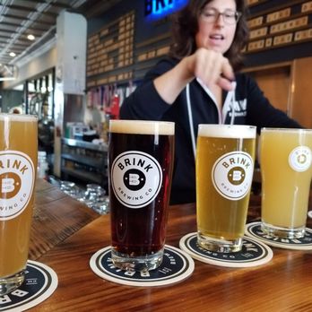 Brink Brewing - Flight half pints - Breweries Near Me - Cincinnati, Ohio