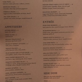 Goldfinch Tavern - Menu - Seafood Near Me - Seattle, Washington Goldfinch Tavern - Menu - Seafood Near Me - Seattle, Washington