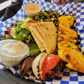 Fabi’s Grill - Chicken kabob meal (La Parrilla) - Mediterranean Near Me - Torrance, California Fabi’s Grill - Chicken kabob meal (La Parrilla) - Mediterranean Near Me - Torrance, California