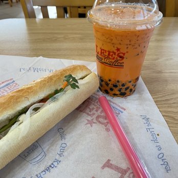 Lee's Sandwiches - Chicken and Thai tea of course - Sandwiches Near Me - Oklahoma City, Oklahoma Lee's Sandwiches - Chicken and Thai tea of course - Sandwiches Near Me - Oklahoma City, Oklahoma