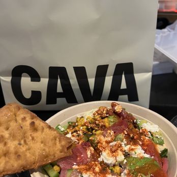 CAVA - Harissa Avocado my go to - Mediterranean Near Me - San Diego, California