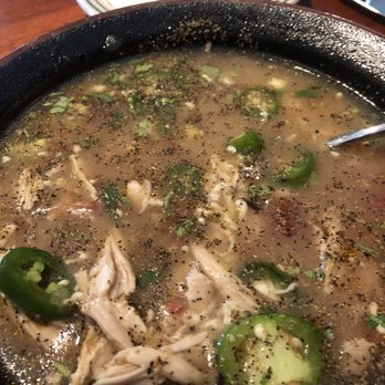 Grace's - Tortilla Soup - I added the pepper and fresh jalapeños. It was just ok, but for $11 it wasn't "all that." - American Near Me - Houston, Texas Grace's - Tortilla Soup - I added the pepper and fresh jalapeños. It was just ok, but for $11 it wasn't "all that." - American Near Me - Houston, Texas
