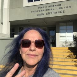 Seattle Pain Relief - Me outside the front entrance (not visible is the handicap entrance on the side)