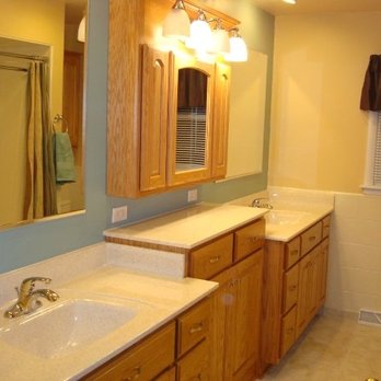 Tri-Star Cabinet & Top - Bathroom remodel from Tri-Star Cabinets in New Lenox. - Kitchen & Bath Near Me - New Lenox, Illinois Tri-Star Cabinet & Top - Bathroom remodel from Tri-Star Cabinets in New Lenox. - Kitchen & Bath Near Me - New Lenox, Illinois