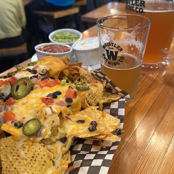 Whistler Brewing - nachos - Breweries Near Me - Whistler, British Columbia Whistler Brewing - nachos - Breweries Near Me - Whistler, British Columbia