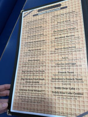 Menu photo 7 Waffle & Pancake Shoppe Alamogordo, NM