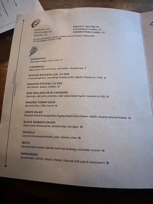Menu photo 5 Oyster Club Mystic, CT Menu photo 5 Oyster Club Mystic, CT